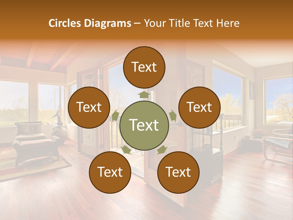 Unique Photo Outside PowerPoint Template