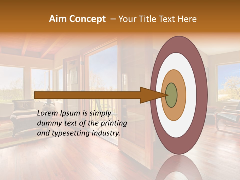 Unique Photo Outside PowerPoint Template