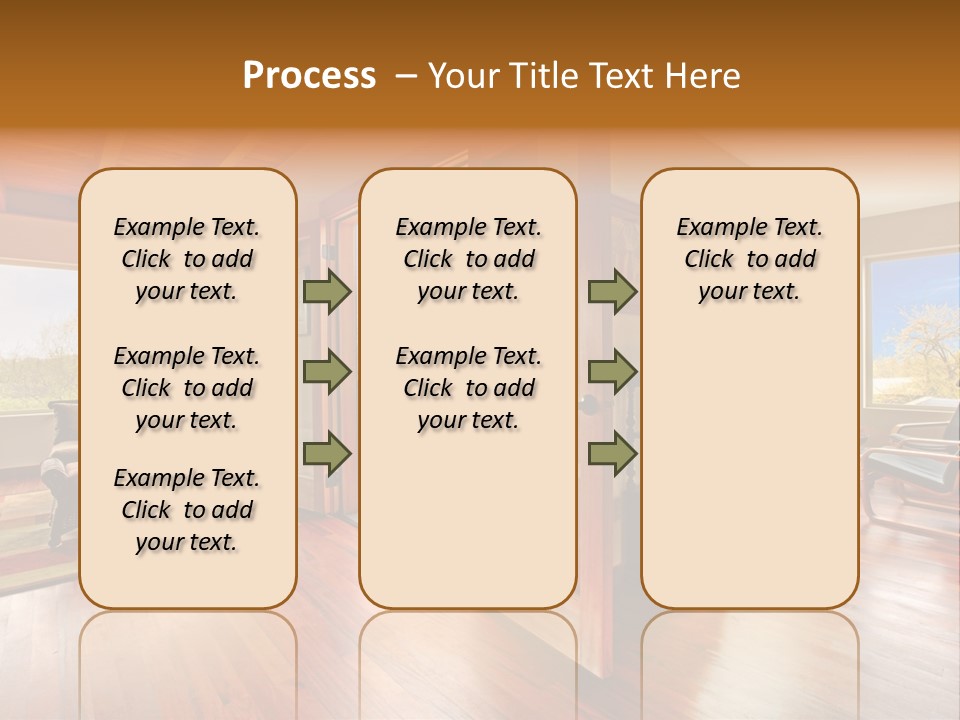 Unique Photo Outside PowerPoint Template