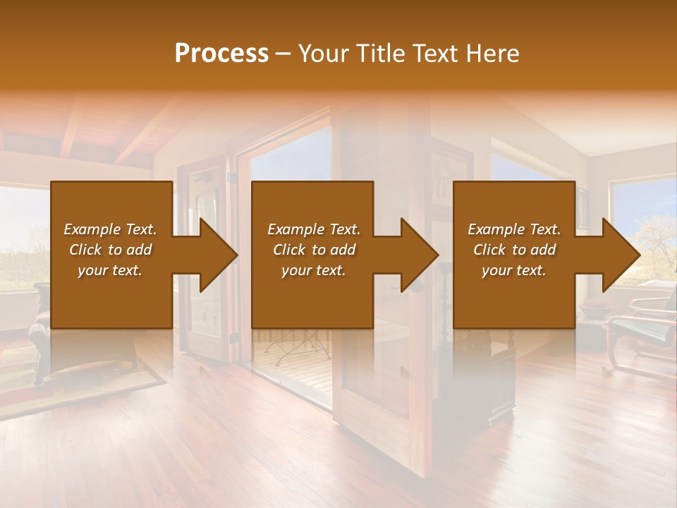 Unique Photo Outside PowerPoint Template