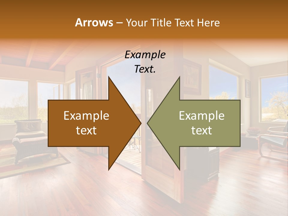 Unique Photo Outside PowerPoint Template