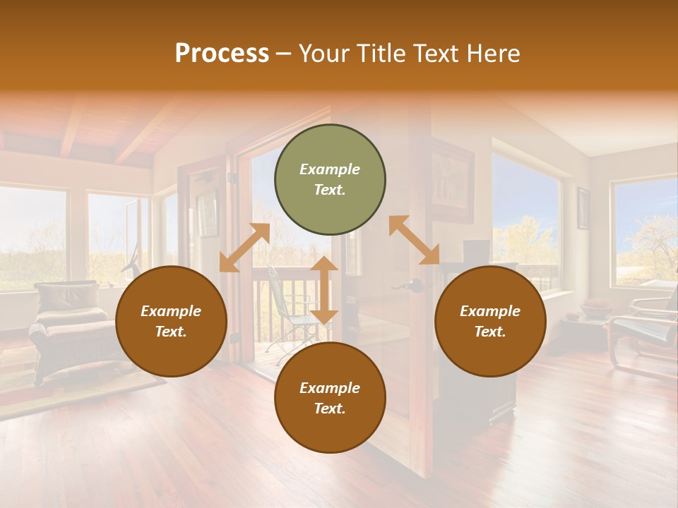 Unique Photo Outside PowerPoint Template