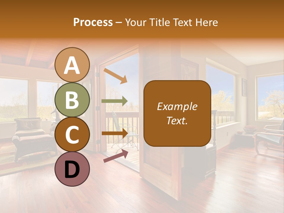 Unique Photo Outside PowerPoint Template