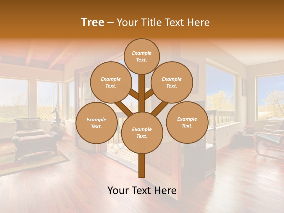 Unique Photo Outside PowerPoint Template