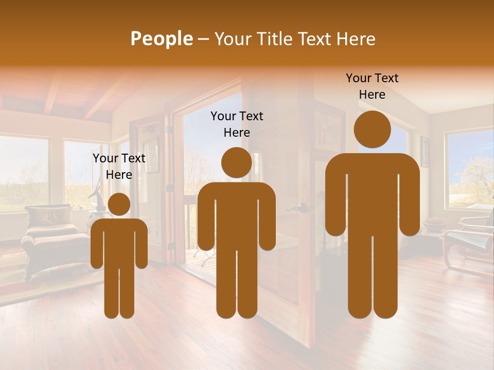 Unique Photo Outside PowerPoint Template