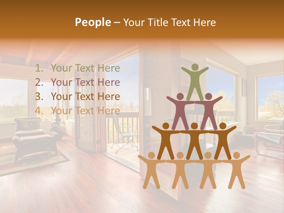 Unique Photo Outside PowerPoint Template