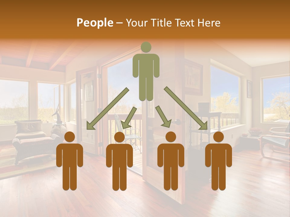 Unique Photo Outside PowerPoint Template