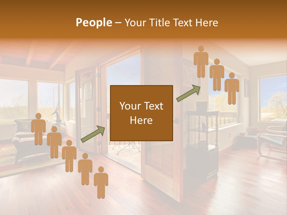Unique Photo Outside PowerPoint Template