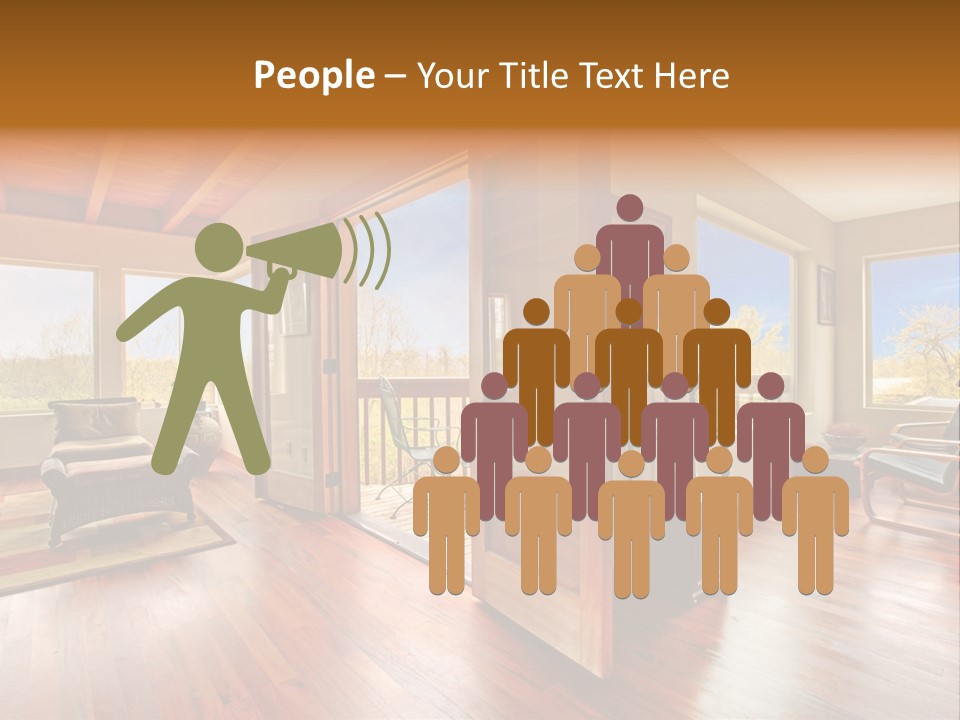 Unique Photo Outside PowerPoint Template