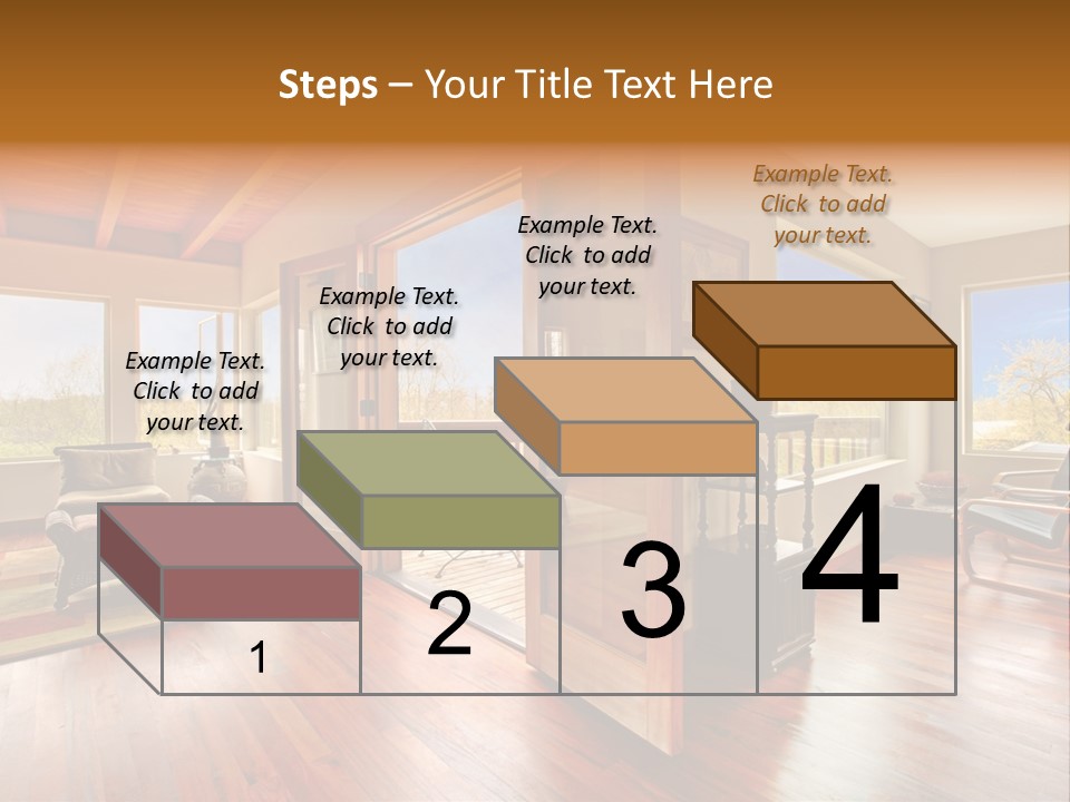Unique Photo Outside PowerPoint Template