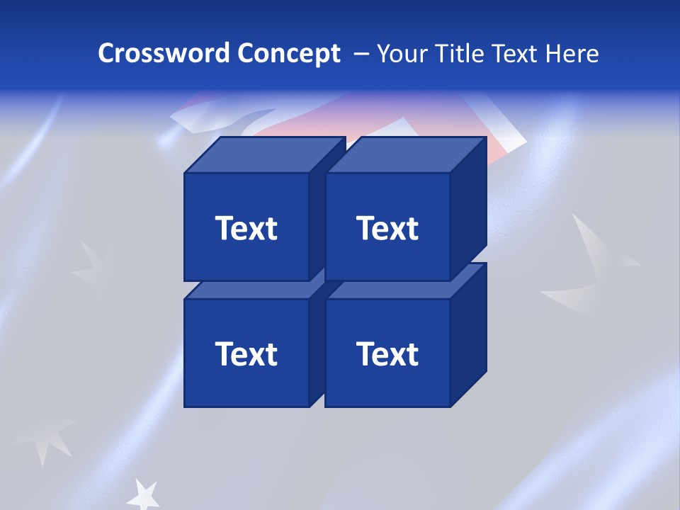 Symbol Fluttering Europe PowerPoint Template