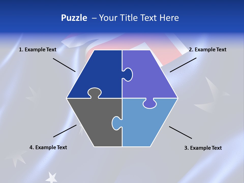 Symbol Fluttering Europe PowerPoint Template