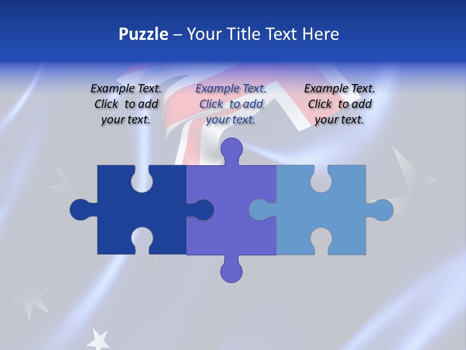 Symbol Fluttering Europe PowerPoint Template