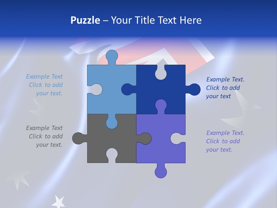 Symbol Fluttering Europe PowerPoint Template