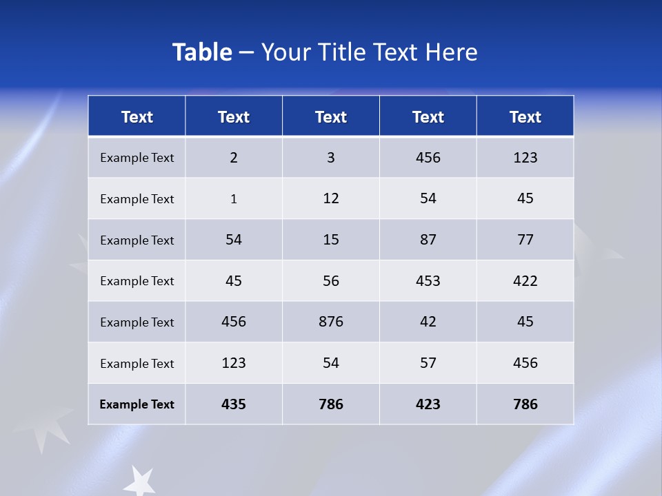 Symbol Fluttering Europe PowerPoint Template