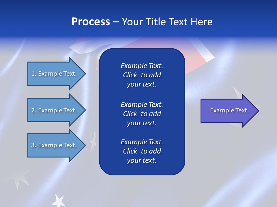 Symbol Fluttering Europe PowerPoint Template