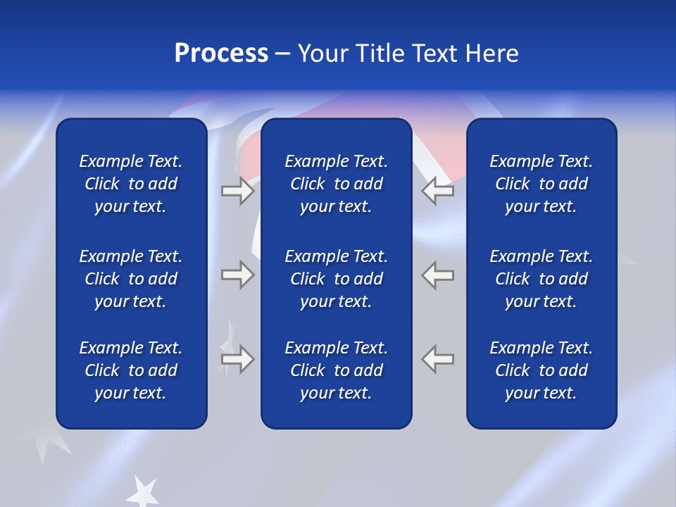 Symbol Fluttering Europe PowerPoint Template