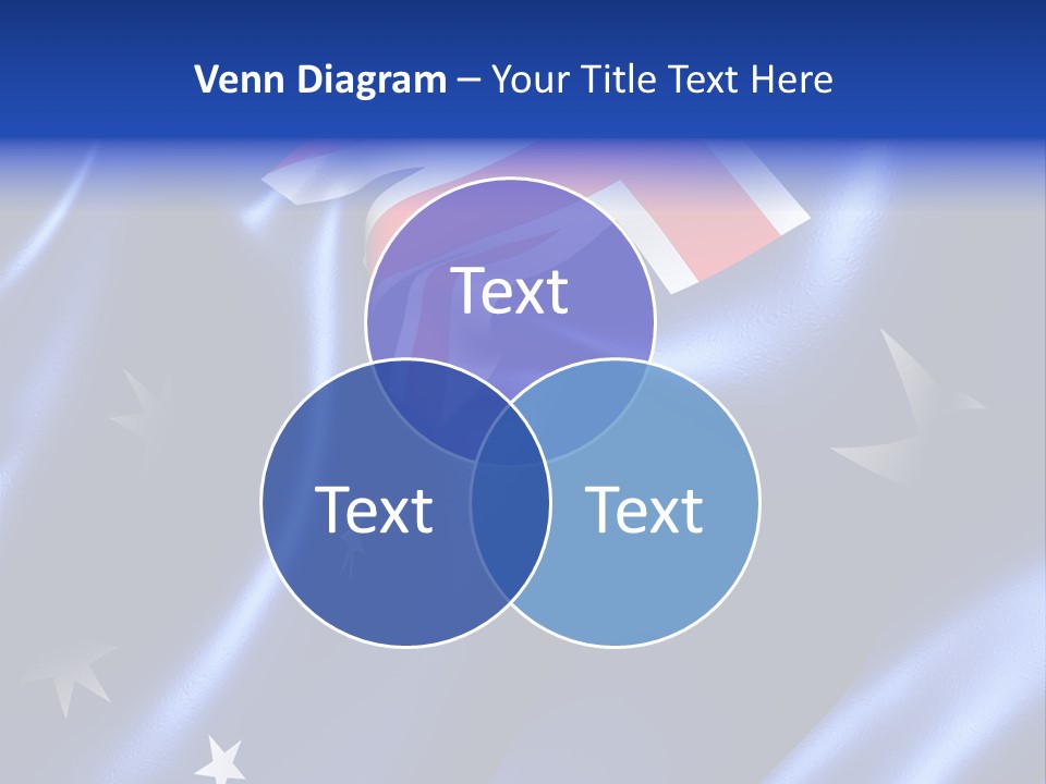 Symbol Fluttering Europe PowerPoint Template