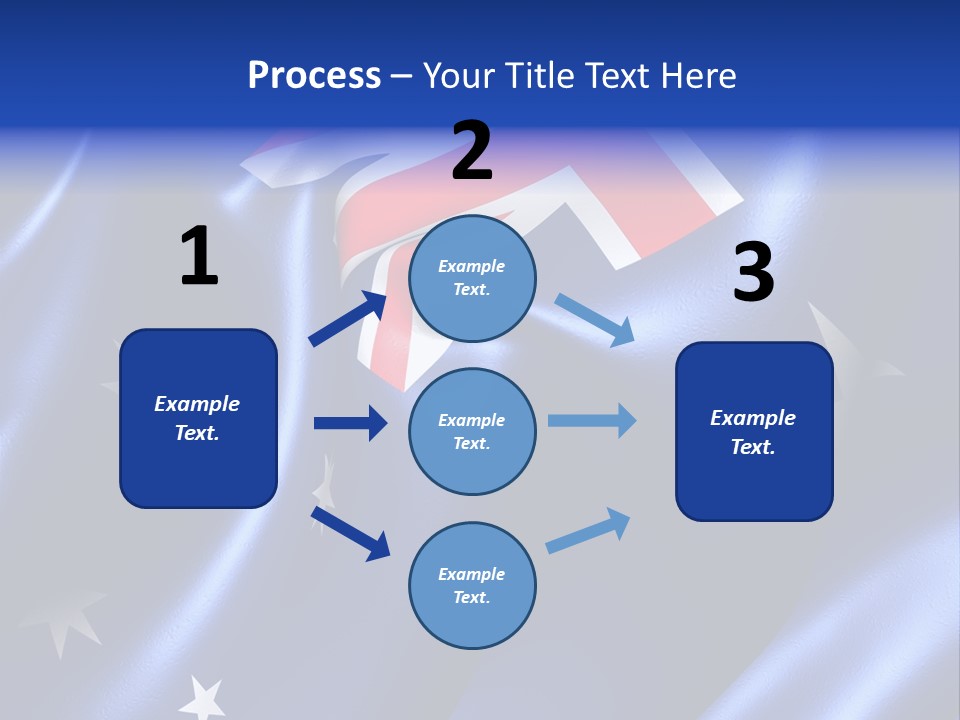 Symbol Fluttering Europe PowerPoint Template