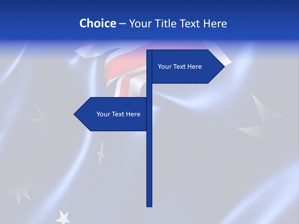 Symbol Fluttering Europe PowerPoint Template