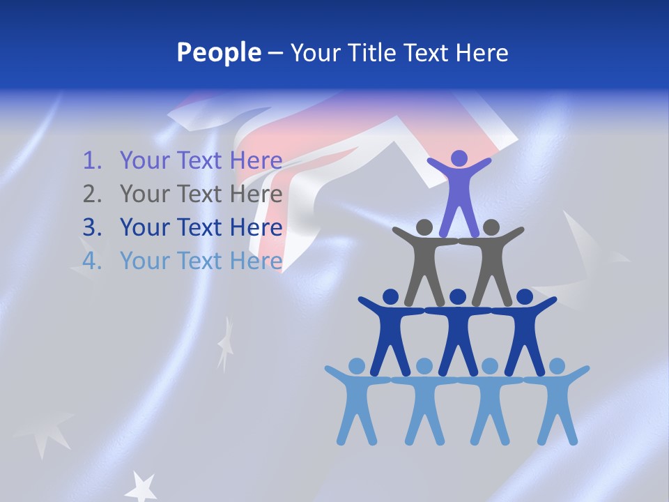 Symbol Fluttering Europe PowerPoint Template