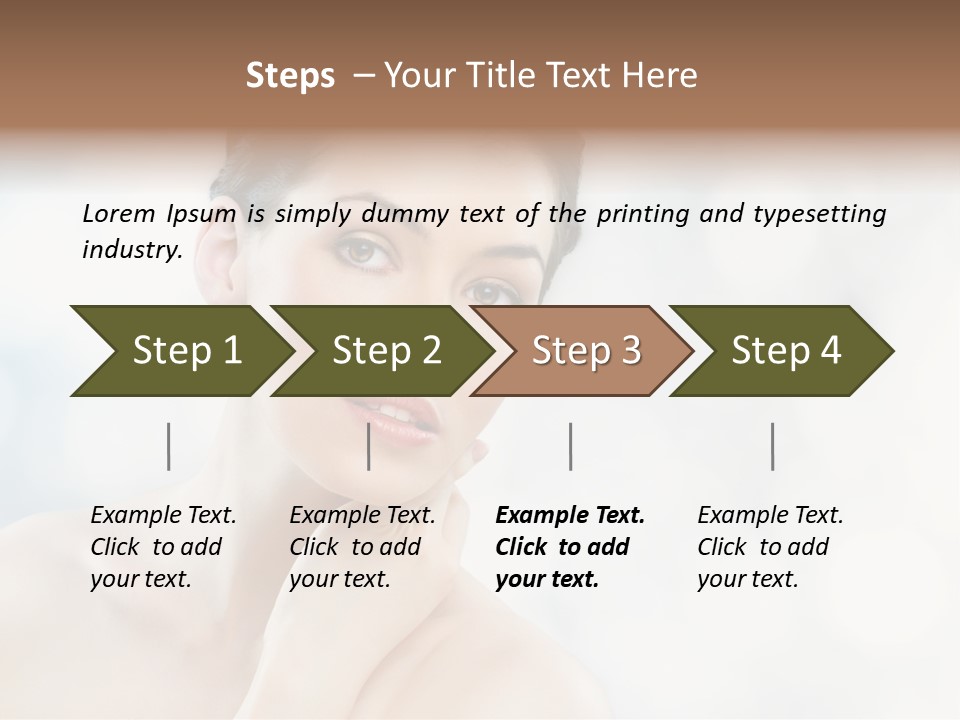 One Purity Perfection PowerPoint Template