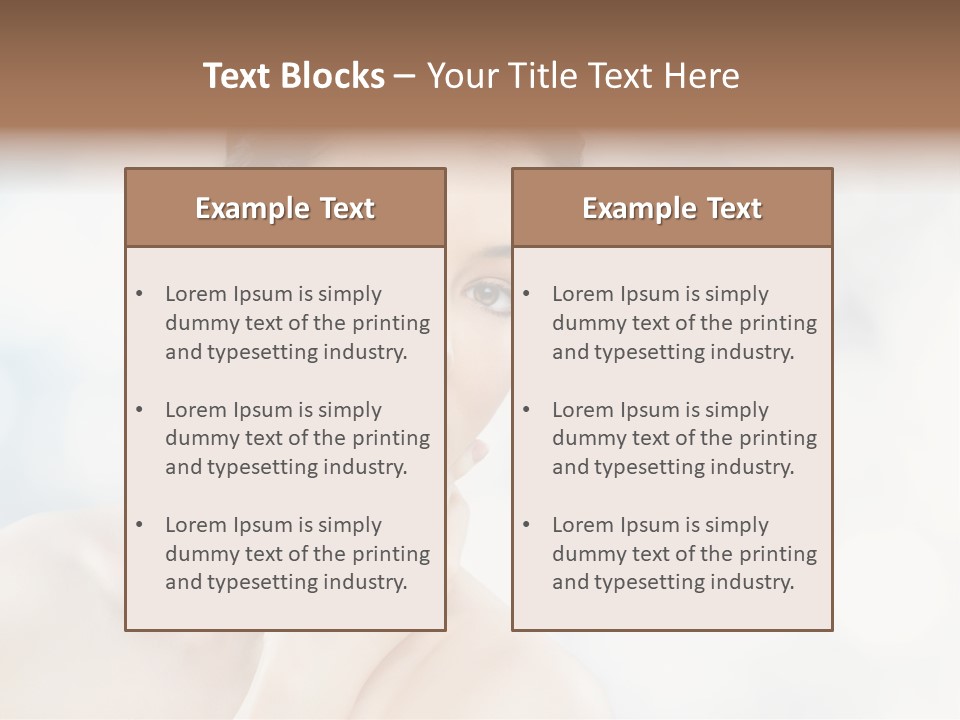 One Purity Perfection PowerPoint Template