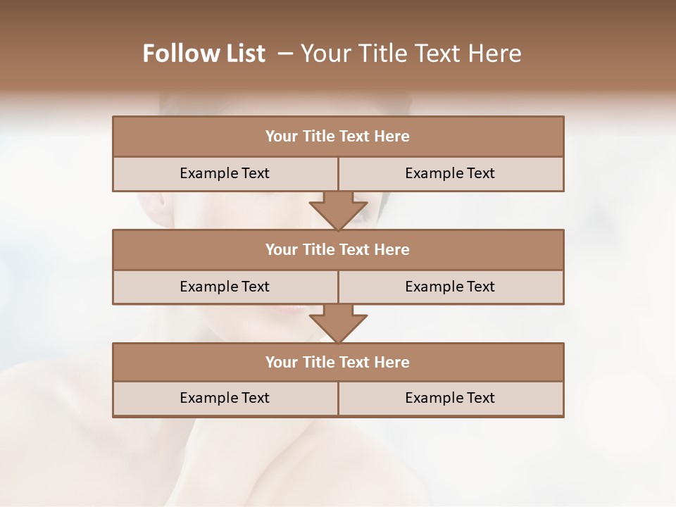 One Purity Perfection PowerPoint Template