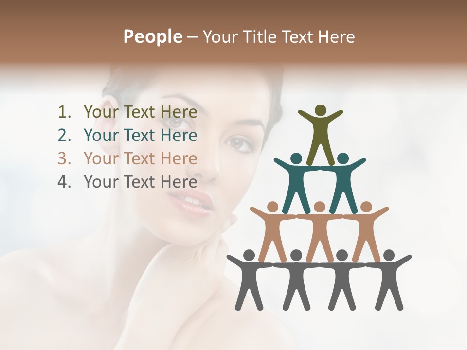 One Purity Perfection PowerPoint Template