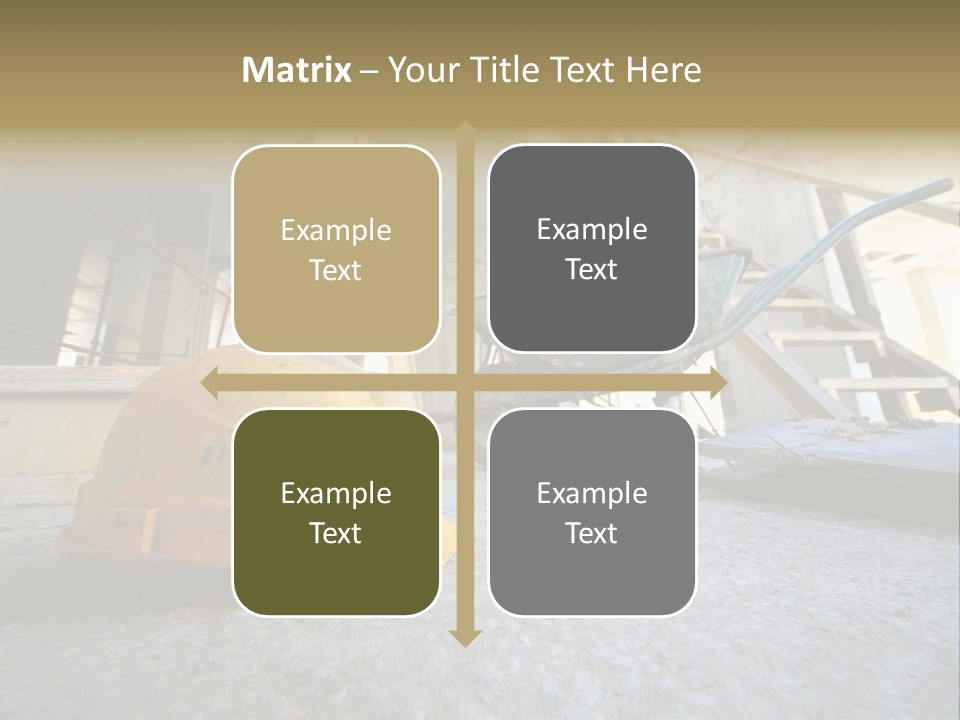 Exterior Hard Trade PowerPoint Template