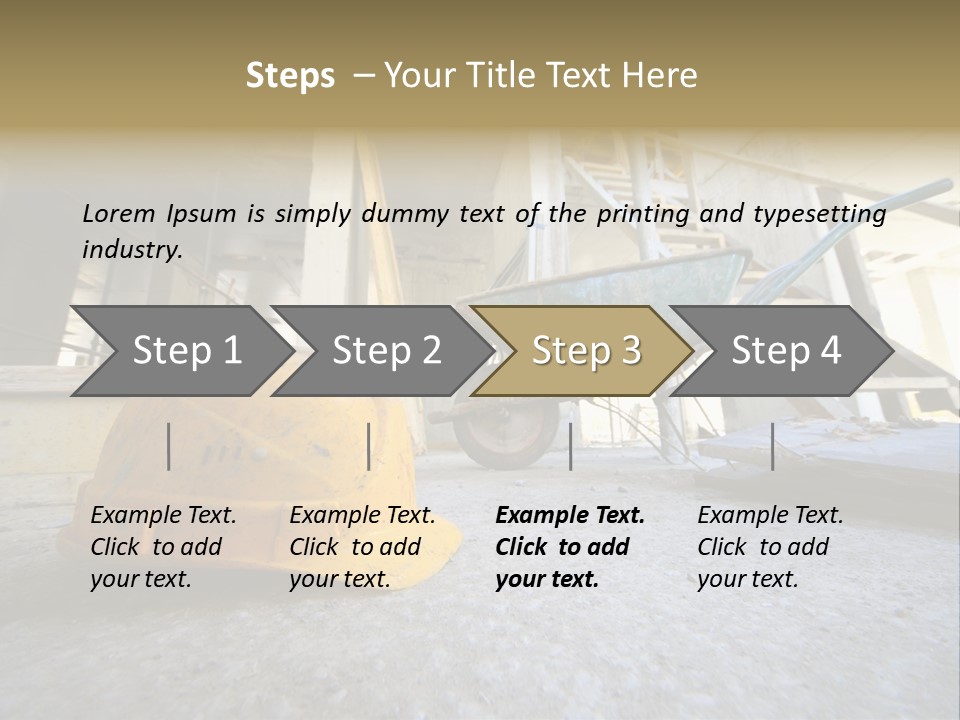 Exterior Hard Trade PowerPoint Template