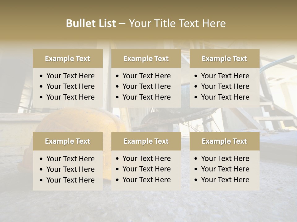 Exterior Hard Trade PowerPoint Template