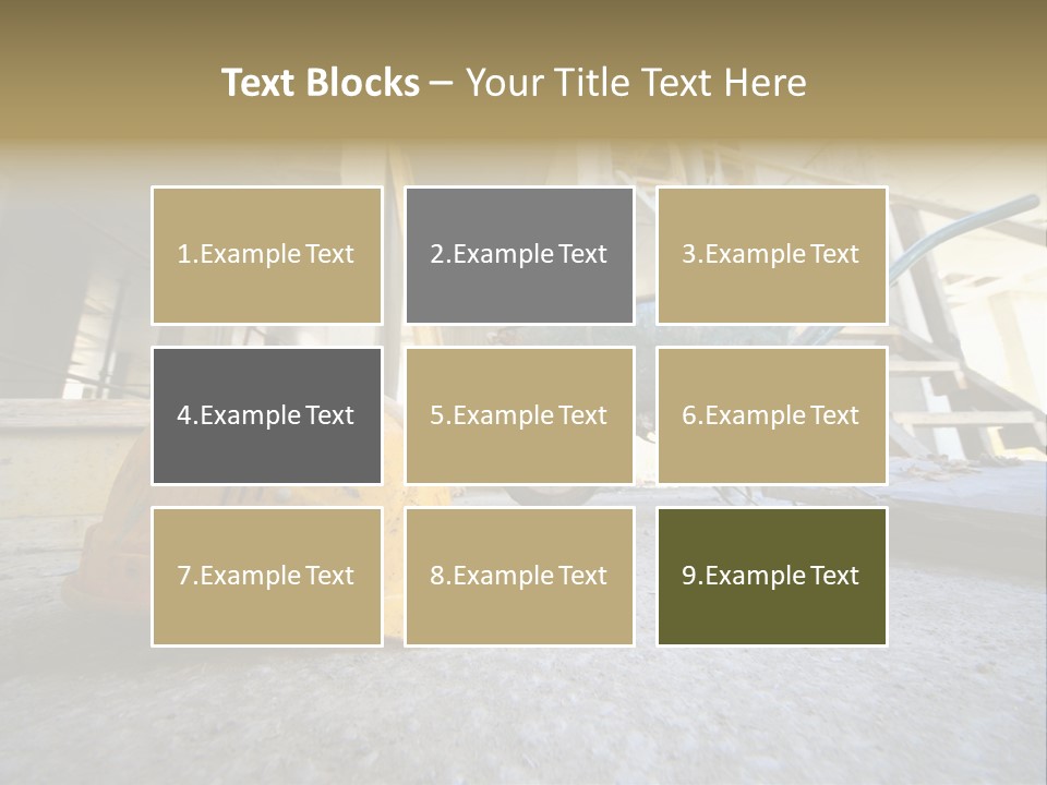 Exterior Hard Trade PowerPoint Template