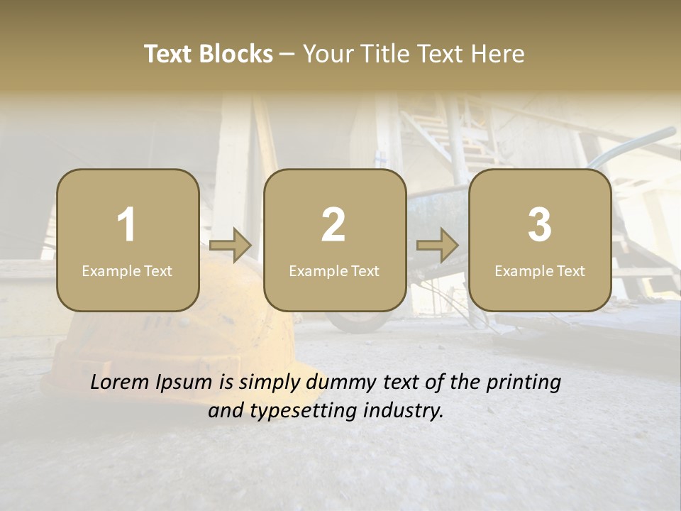 Exterior Hard Trade PowerPoint Template