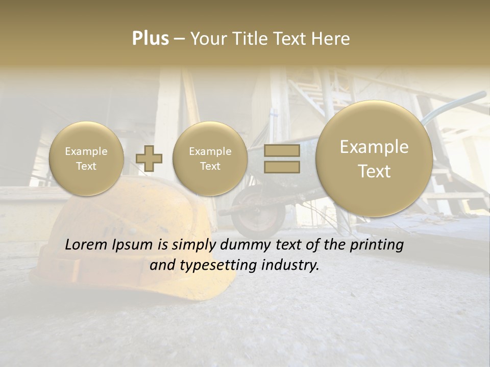 Exterior Hard Trade PowerPoint Template