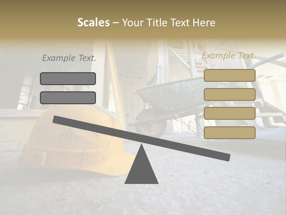 Exterior Hard Trade PowerPoint Template