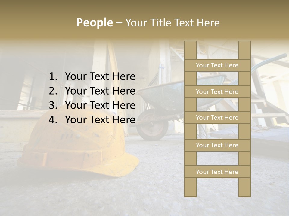 Exterior Hard Trade PowerPoint Template