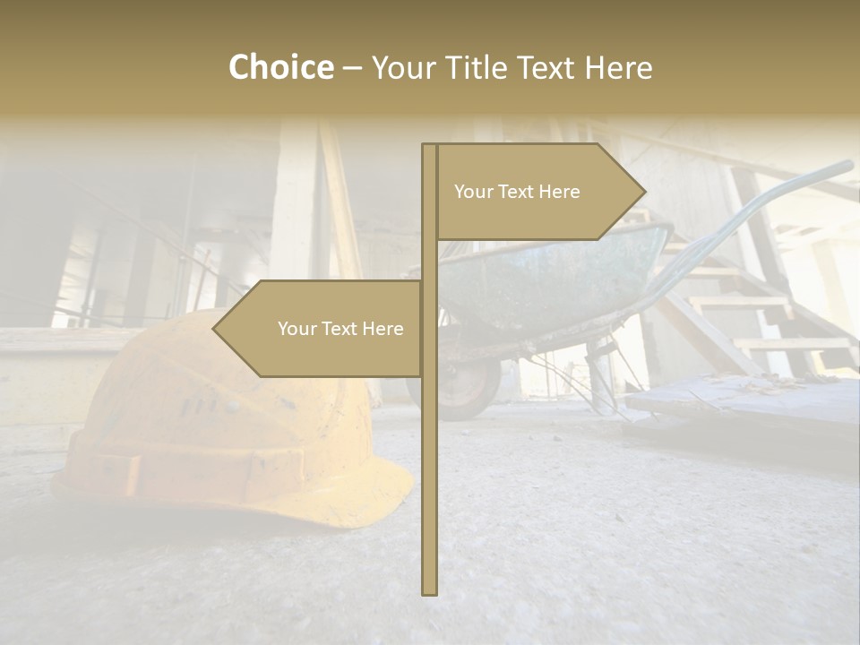 Exterior Hard Trade PowerPoint Template