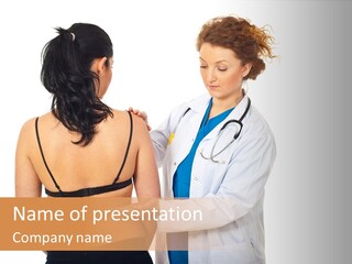 Hospital Exam System PowerPoint Template