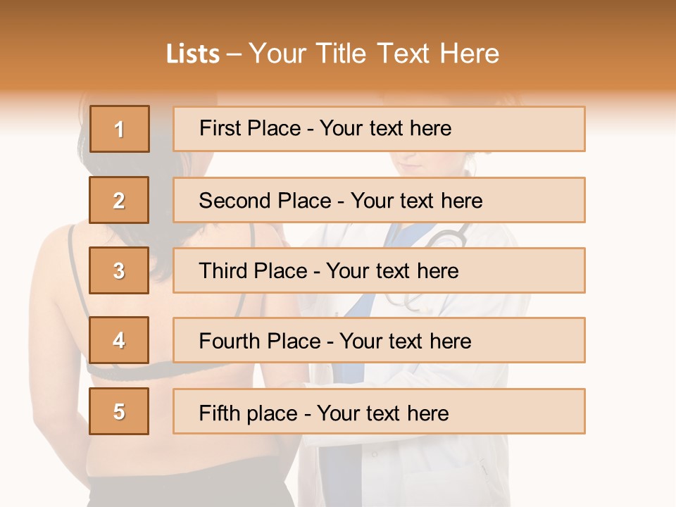 Hospital Exam System PowerPoint Template