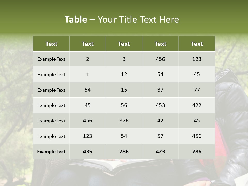 Interesting Book Girls PowerPoint Template