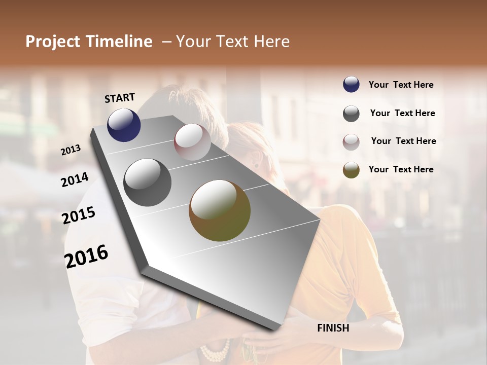 Sun Man Holiday PowerPoint Template