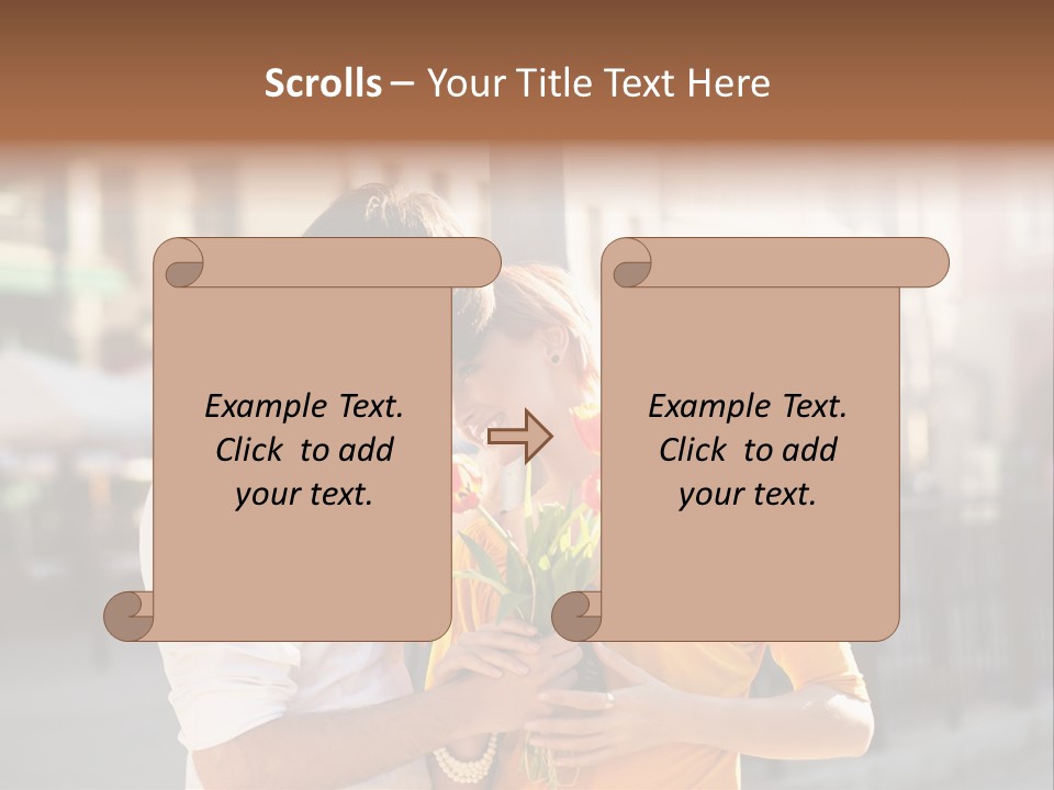 Sun Man Holiday PowerPoint Template