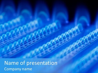 Fire Flame Domestic PowerPoint Template