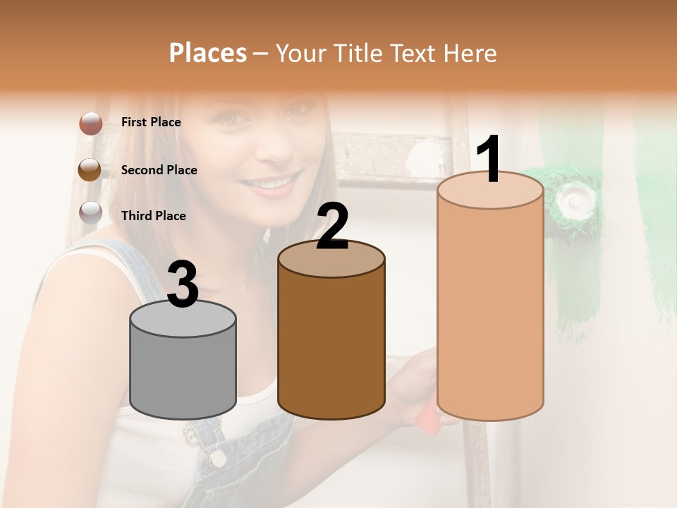 Real Happy Occupation PowerPoint Template