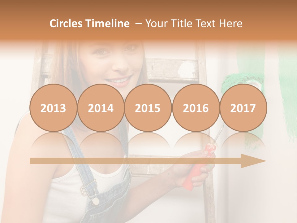 Real Happy Occupation PowerPoint Template