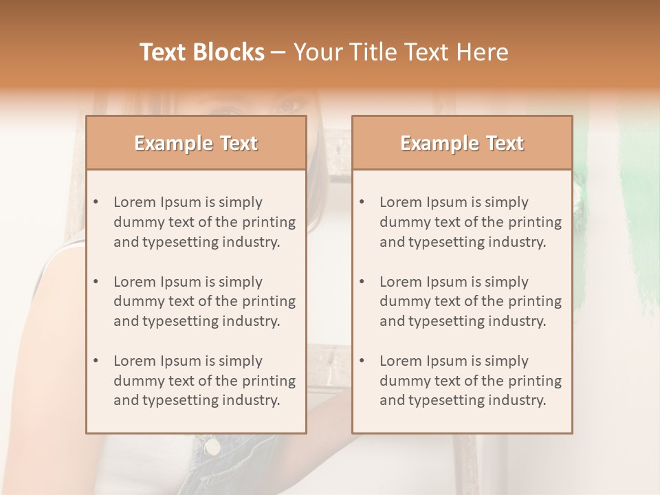 Real Happy Occupation PowerPoint Template