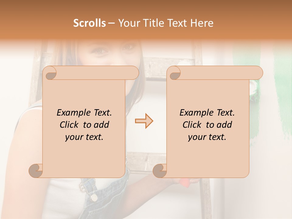 Real Happy Occupation PowerPoint Template