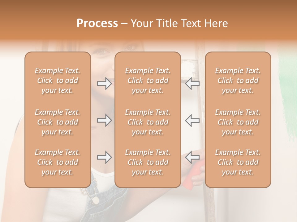 Real Happy Occupation PowerPoint Template