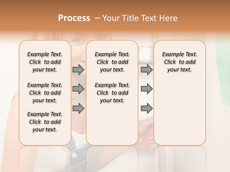 Real Happy Occupation PowerPoint Template